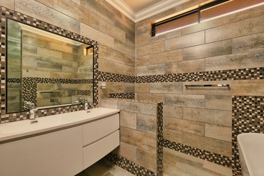 Renovasi kamar mandi modern di Jogja - desain minimalis dan fungsional