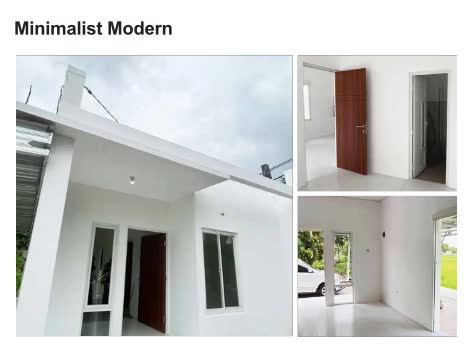 Desain rumah type 45 Jogja minimalis modern dengan tampilan fasad yang bersih dan fungsional