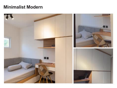 Biaya interior kamar anak Jogja dengan furnitur minimalis modern